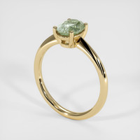 1.74 Ct. Sapphire Ring, 14K Yellow Gold 2