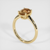 1.65 Ct. Sapphire Ring, 14K Yellow Gold 2