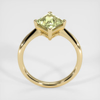 3.20 Ct. Sapphire Ring, 14K Yellow Gold 3