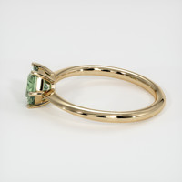 0.89 Ct. Sapphire Ring, 14K Yellow Gold 4