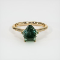 3.44 Ct. Sapphire Ring, 14K Yellow Gold 1