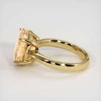 6.16 Ct. Sapphire Ring, 14K Yellow Gold 4