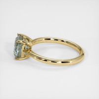 2.43 Ct. Sapphire Ring, 14K Yellow Gold 4