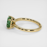 2.44 Ct. Green Sapphire Ring, 14K Yellow Gold 4