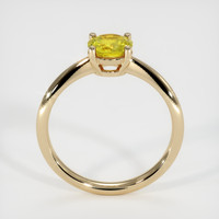 0.70 Ct. Yellow Sapphire Ring, 14K Yellow Gold 3