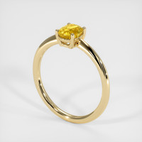 1.55 Ct. Sapphire Ring, 14K Yellow Gold 2