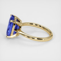 6.13 Ct. Sapphire Ring, 18K Yellow Gold 4