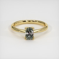 0.64 Ct. Bi Color Sapphire Ring, 18K Yellow Gold 1