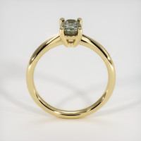 0.64 Ct. Bi Color Sapphire Ring, 18K Yellow Gold 3