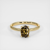 1.15 Ct. Gemstone Ring, 18K Yellow Gold 1