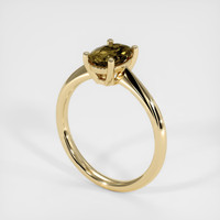 1.15 Ct. Gemstone Ring, 18K Yellow Gold 2