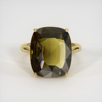 11.16 Ct. Gemstone Ring, 18K Yellow Gold 1