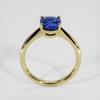 2.06 Ct. Purplish Blue Cobalt Spinel Ring, 18K Yellow Gold 3