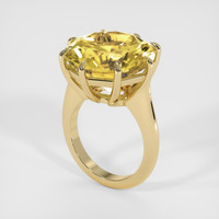 11.85 Ct. Gemstone Ring, 18K Yellow Gold 2