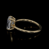 2.51 Ct. Gemstone Ring, 18K Yellow Gold 4