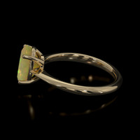 1.66 Ct. Gemstone Ring, 18K Yellow Gold 4