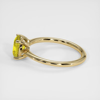 1.35 Ct. Yellow Sapphire Ring, 18K Yellow Gold 4