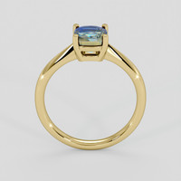 1.11 Ct. Bi Color Sapphire Ring, 18K Yellow Gold 3