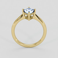 1.06 Ct. Bi Color / Parti Sapphire Ring, 18K Yellow Gold 3