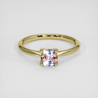 0.50 Ct. Bi Color Sapphire Ring, 18K Yellow Gold 1