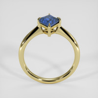 1.33 Ct. Blue Sapphire Ring, 18K Yellow Gold 3