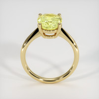 2.83 Ct. Sapphire Ring, 18K Yellow Gold 3