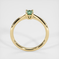 0.45 Ct. Sapphire Ring, 18K Yellow Gold 3