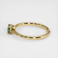 0.45 Ct. Sapphire Ring, 18K Yellow Gold 4