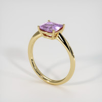 1.16 Ct. Sapphire Ring, 18K Yellow Gold 2