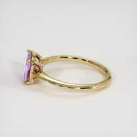 1.16 Ct. Sapphire Ring, 18K Yellow Gold 4