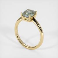 2.43 Ct. Sapphire Ring, 18K Yellow Gold 2