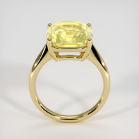 7.69 Ct. Yellow Sapphire Ring, 18K Yellow Gold 3