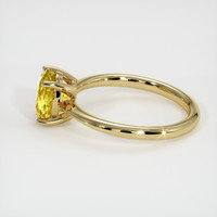 5.04 Ct. Sapphire Ring, 18K Yellow Gold 4
