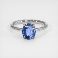 1.82 Ct. Gemstone Ring, 14K Yellow & White 1