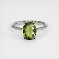 2.25 Ct. Gemstone Ring, 14K Yellow & White 1