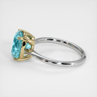 4.81 Ct. Gemstone Ring, 14K Yellow & White 4