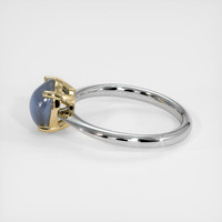 2.16 Ct. Sapphire Ring, 14K Yellow & White 4