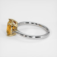 2.13 Ct. Gemstone Ring, 18K Yellow & White 4