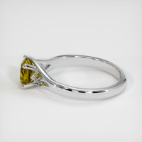 1.37 Ct. Sapphire Ring, Platinum 950 4
