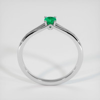 0.25 Ct. Emerald Ring, Platinum 950 3