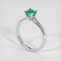 1.27 Ct. Emerald Ring, Platinum 950 2