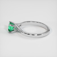 1.27 Ct. Emerald Ring, Platinum 950 4