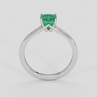 1.45 Ct. Emerald Ring, Platinum 950 3