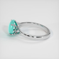 1.30 Ct. Gemstone Ring, Platinum 950 4