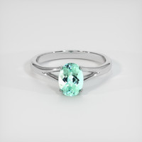 1.24 Ct. Gemstone Ring, Platinum 950 1