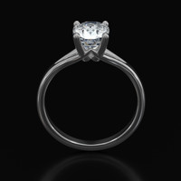 1.40 Ct. Gemstone Ring, Platinum 950 3