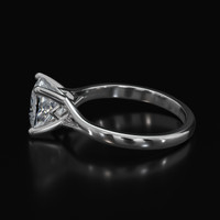 1.40 Ct. Gemstone Ring, Platinum 950 4