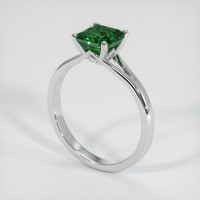 1.33 Ct. Gemstone Ring, Platinum 950 2