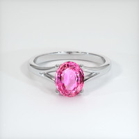 2.09 Ct. Sapphire Ring, Platinum 950 1