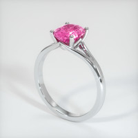 2.09 Ct. Sapphire Ring, Platinum 950 2